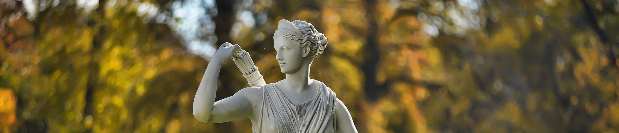 Eine Statue von Artemis - der Göttin der ungezähmten Natur