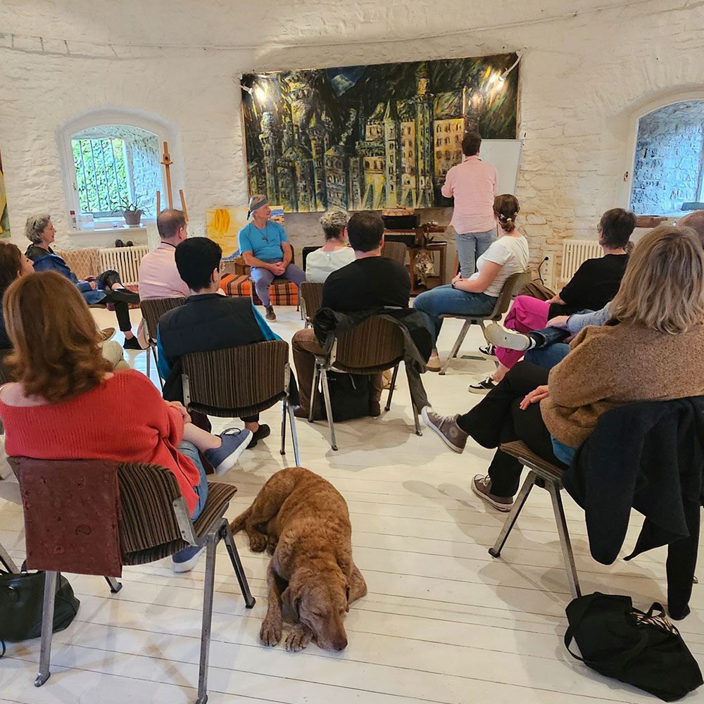 2. Wachtberger Convivium - Freiheit im Sein Hund Mo ist Teil des 2. Wachtberger Conviviums - Freiheit im Sein