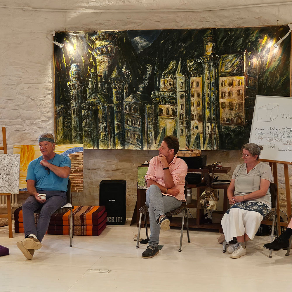 2. Wachtberger Convivium - Freiheit im Sein Tilo und Christoph beim 2. Wachtberger Convivium - Freiheit im Sein