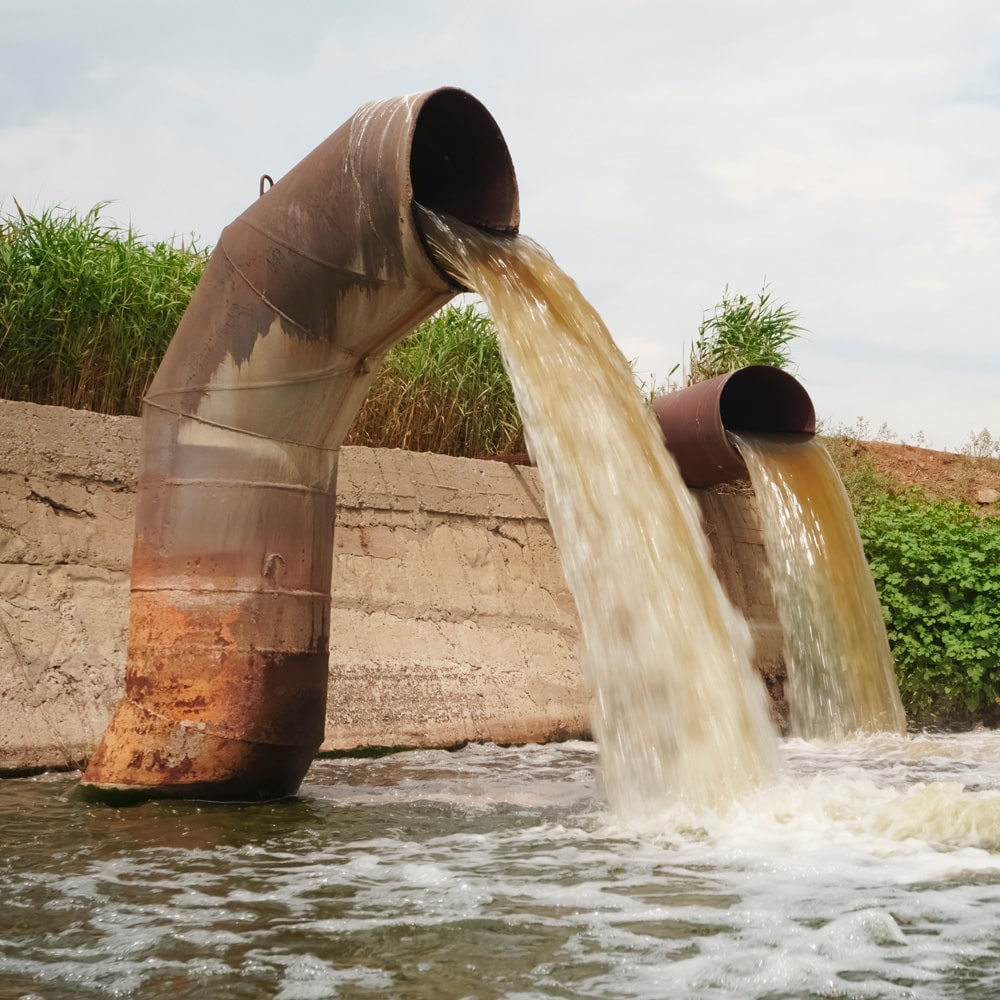 Stiftung Erdheilungsplätze Gewässerverschmutzung