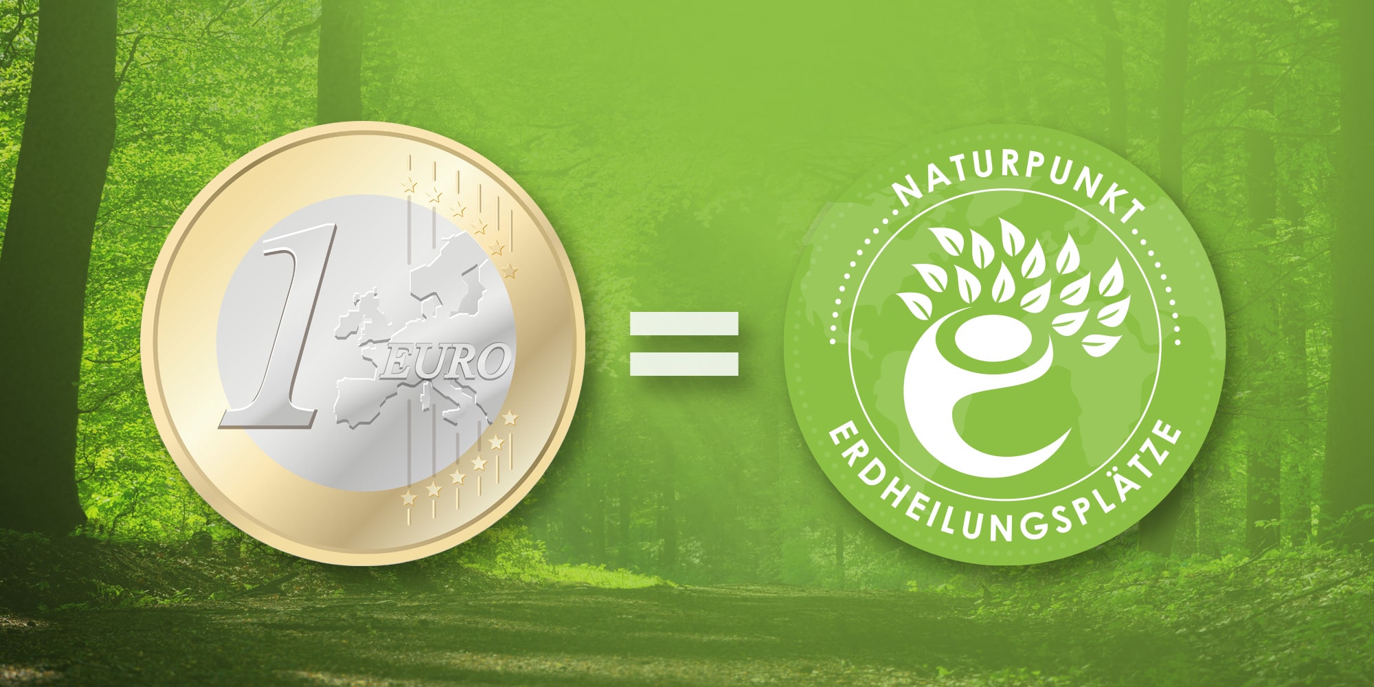 Stiftung Erdheilungsplätze 1 Euro entspricht einem Naturpunkt