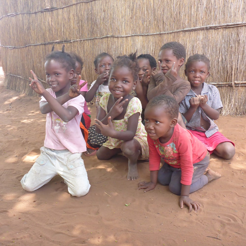 Maissaat-Projekt Sambia - Die Kinder des Dorfes